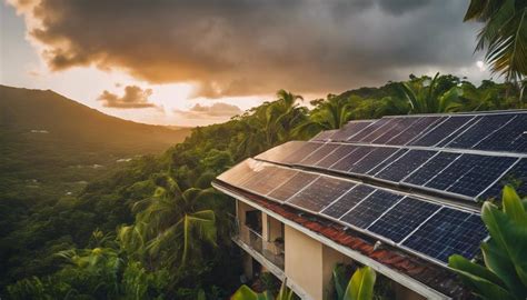 Solutions photovoltaïques Martinique .